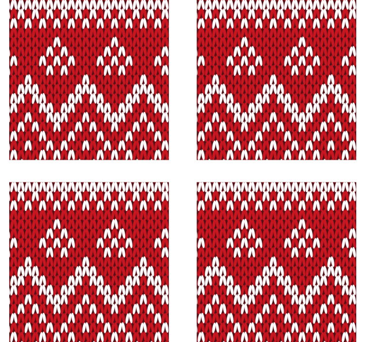 Božični tipični podstavek za pijače - TenStickers