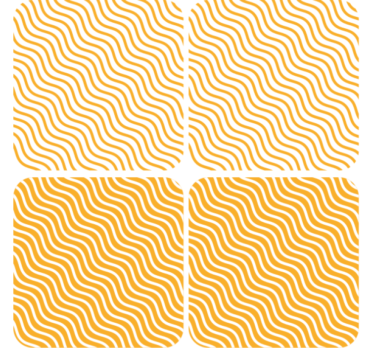 Wavy pattern surface podstavki s teksturnim učinkom - TenStickers