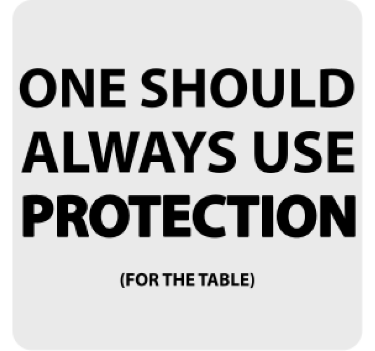 Bold text reminder podstavek za kozarce s citati - TenStickers