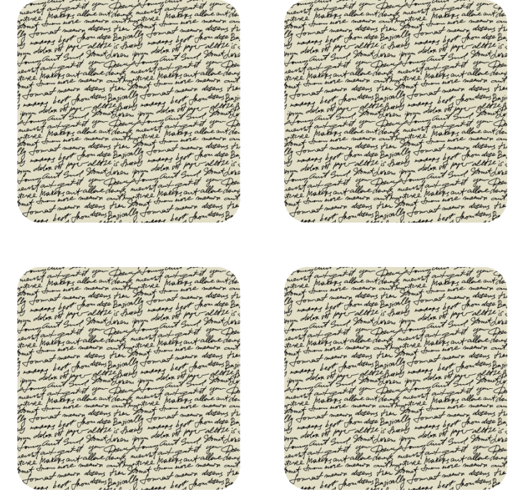 Stare črke vintage podstavka - TenStickers