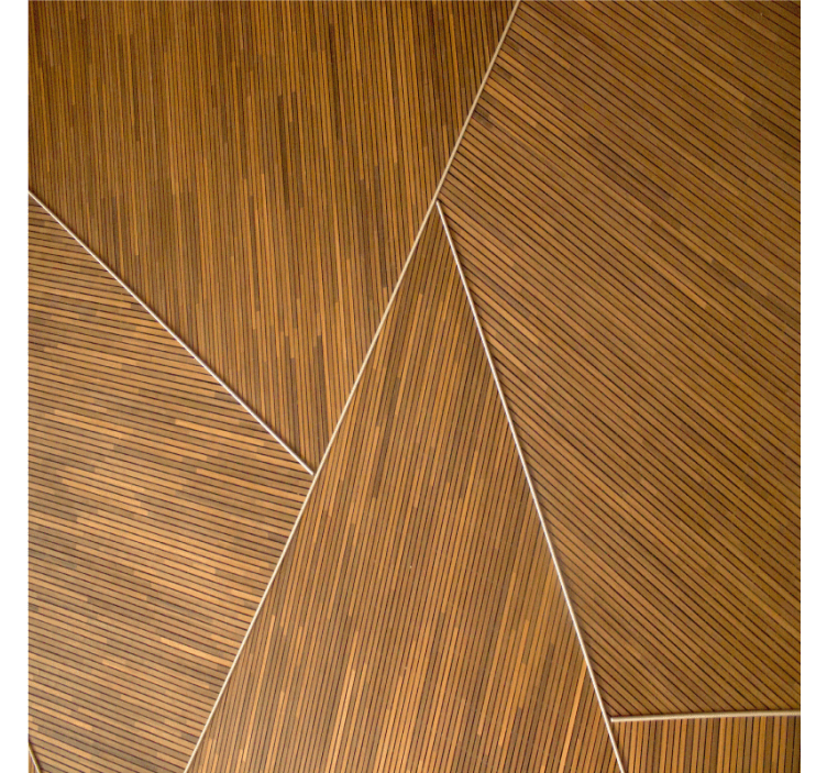 Geometric wood pattern podstavki s teksturnim učinkom - TenStickers