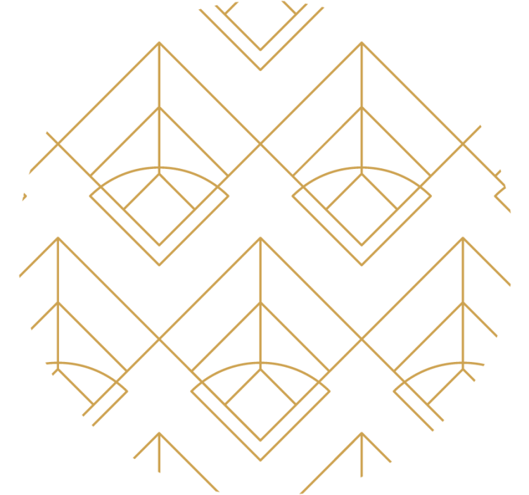 Geometric pattern motif podstavki s teksturnim učinkom - TenStickers