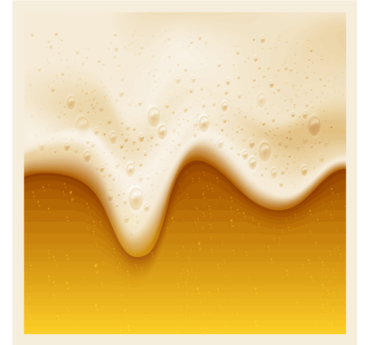 Mehurčki in penaste podstavki za pivo - TenStickers