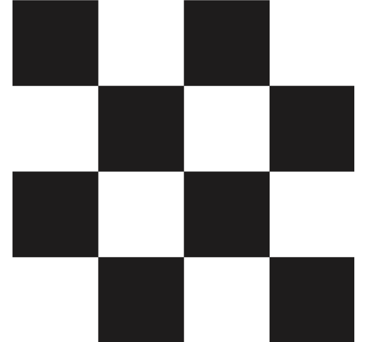 Checkerboard pattern surface podstavki s teksturnim učinkom - TenStickers