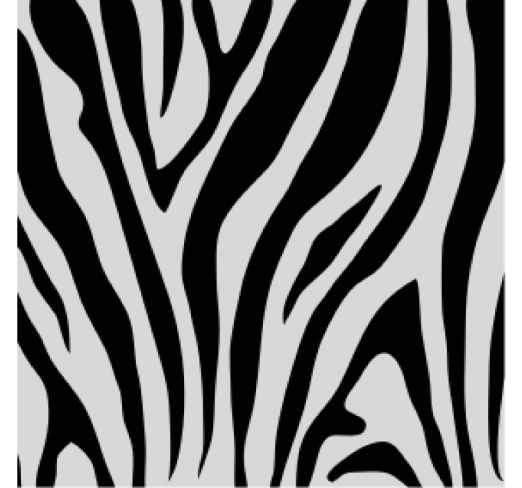 Zebra stripe pattern podstavki s teksturnim učinkom - TenStickers