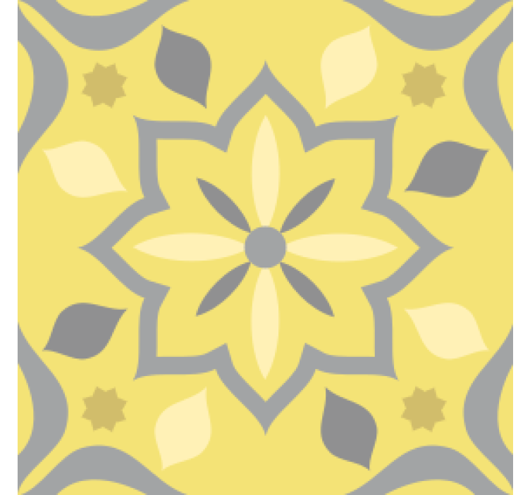 Floral print design podstavki za poročna slavja - TenStickers