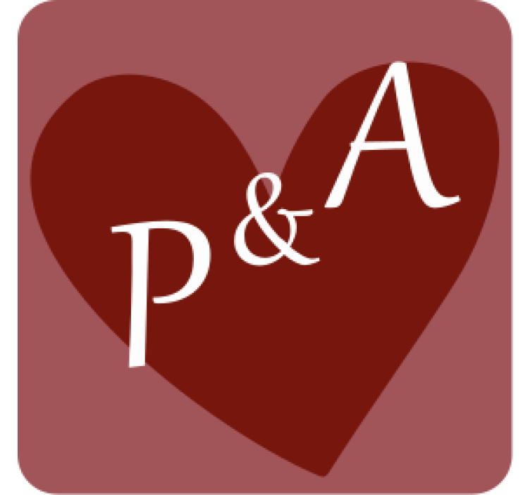 Personalized heart motif podstavki za poročna - TenStickers