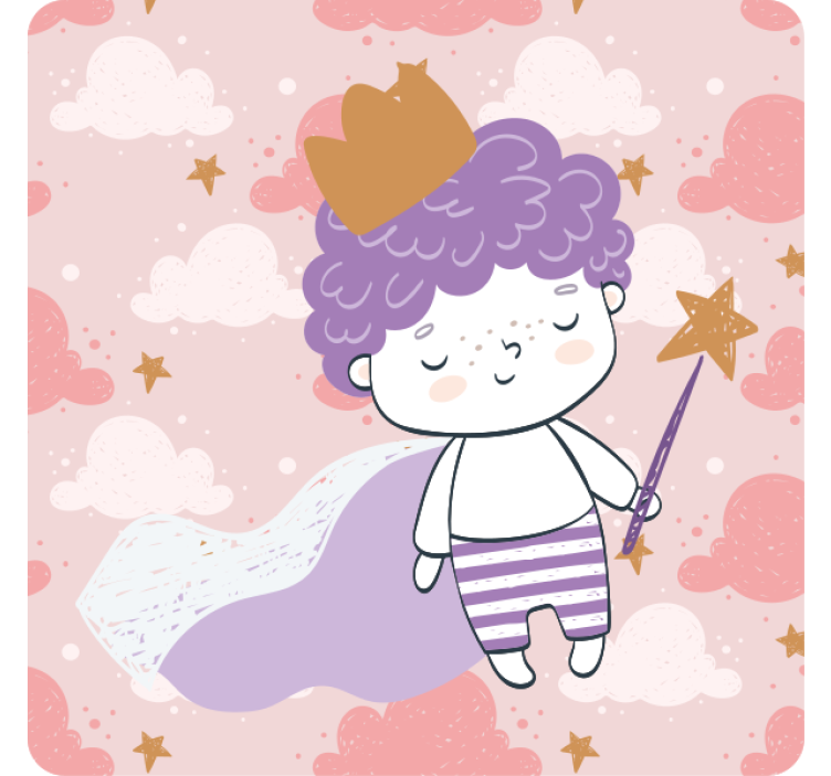 Igraški herojski lik podstavek za kozarce - TenStickers