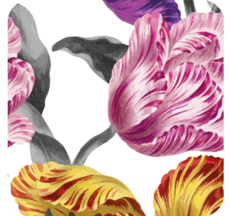 Lively botanical motifs sodobni podstavki za kozarce - TenStickers