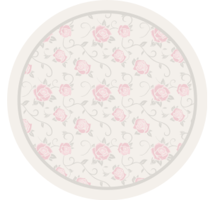 Vintage floral pattern podstavki za kozarce - TenStickers