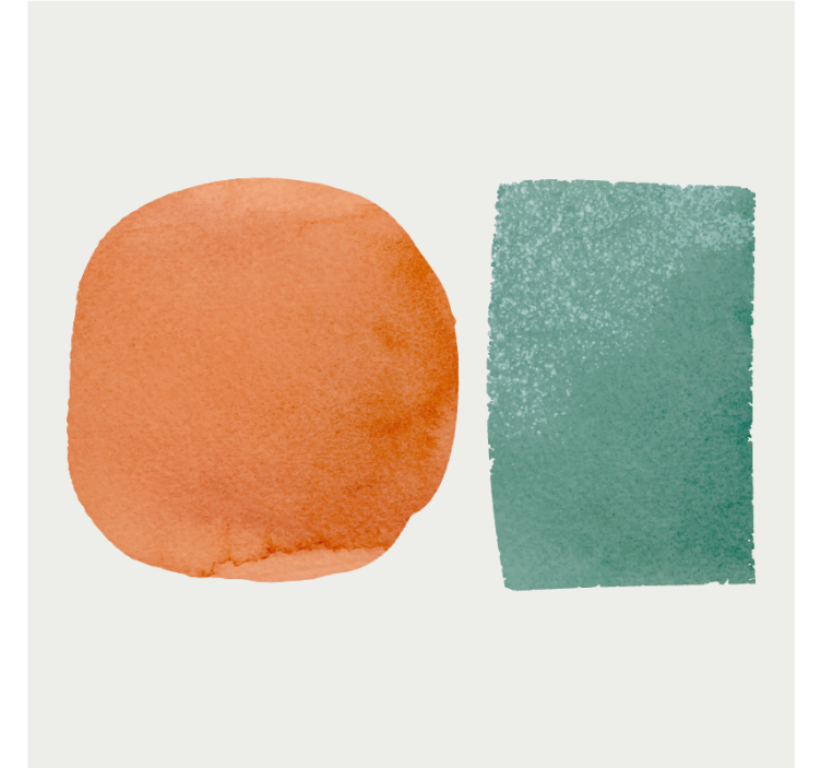 Abstract shape pairing podstavki z teksturo - TenStickers