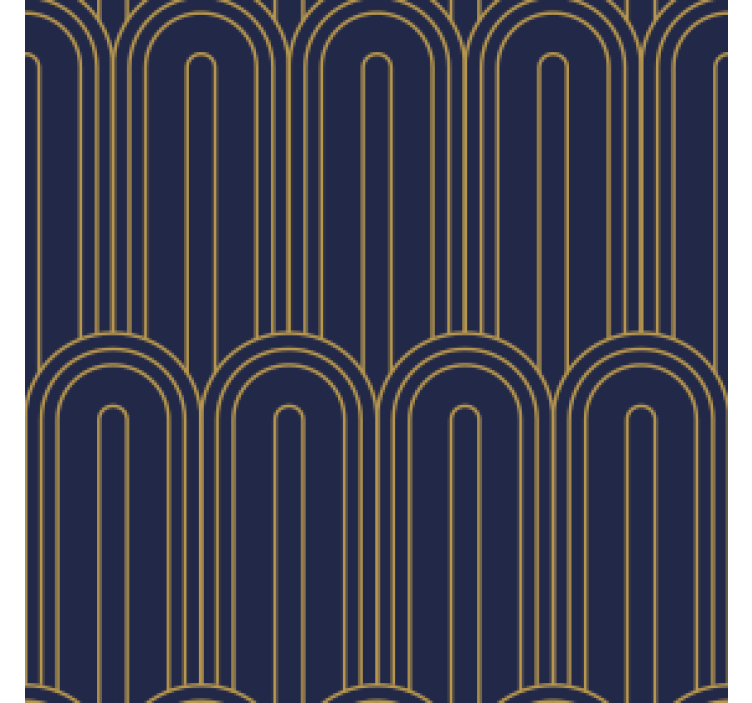 Curved lines pattern podstavki s teksturnim učinkom - TenStickers