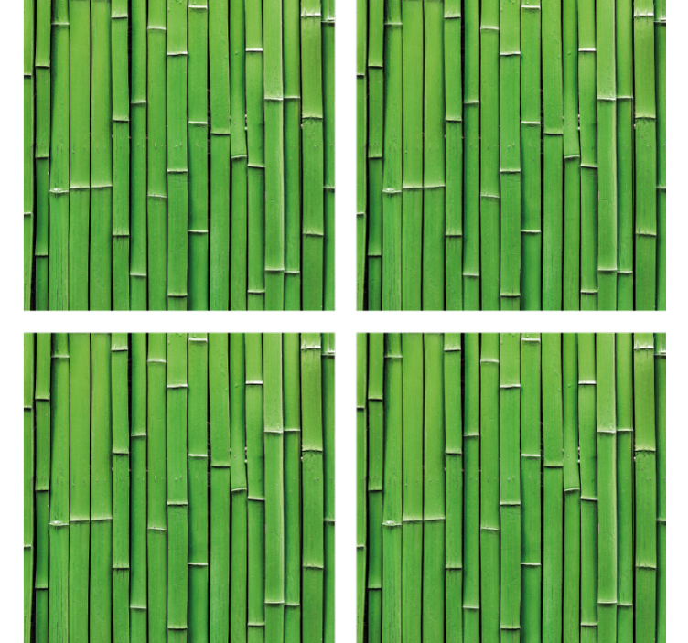 Bamboo texture pattern podstavki s teksturnim učinkom - TenStickers
