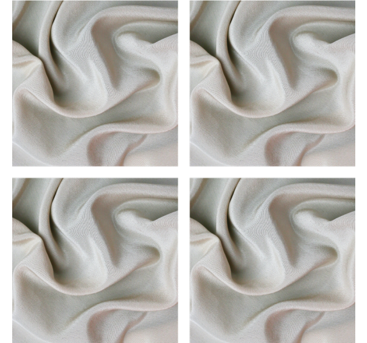 Podstavek z učinkom teksture iz bele svile - TenStickers