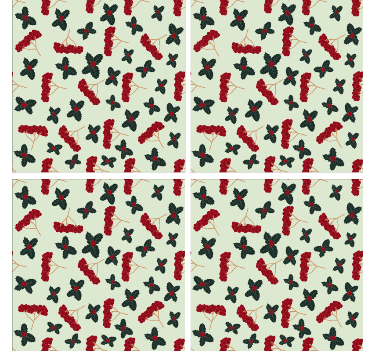 Floral inspired background podstavki s teksturnim učinkom - TenStickers