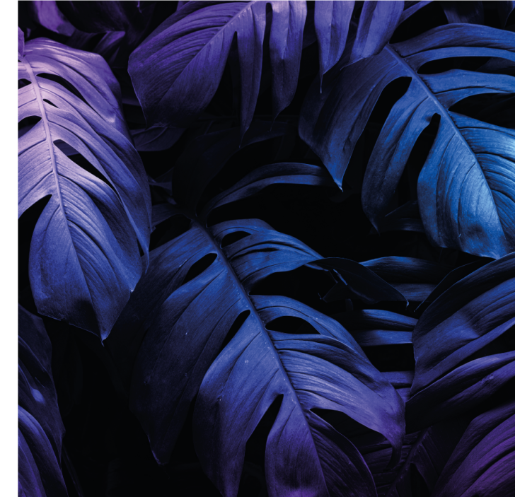 Verdant foliage motifs podstavki z teksturo - TenStickers