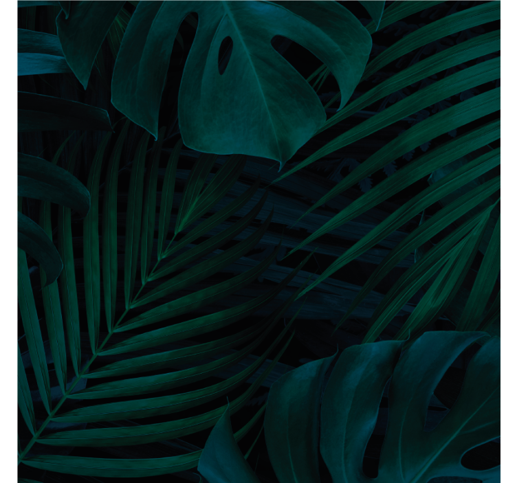 Lush greenery pattern podstavki s teksturnim učinkom - TenStickers