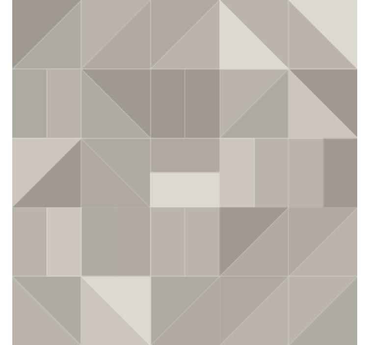 Geometric triangle motif podstavki s teksturnim učinkom - TenStickers