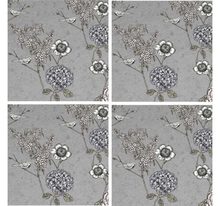 Floral textured background podstavki s teksturnim učinkom - TenStickers