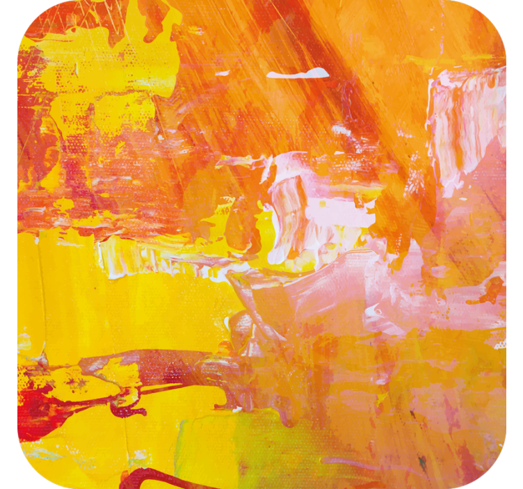 Vibrant abstract splash podstavek za kozarce pivo - TenStickers