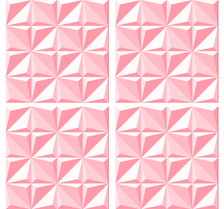 Textured geometric motif podstavki s teksturnim učinkom - TenStickers