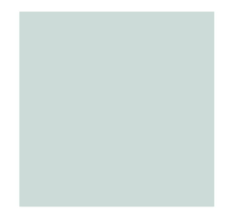 Light blue square piece podstavek za kozarce - TenStickers