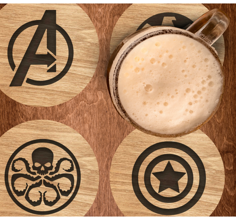 Avengers podloga set geek podloga - TenStickers