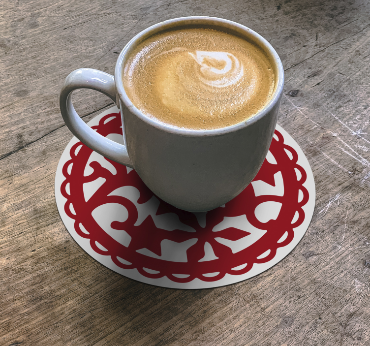 Božično snežinko vintage podmetač - TenStickers