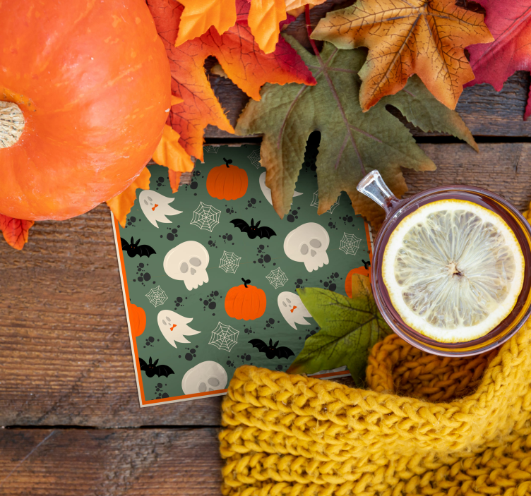 Buče, duhovi in pajki za noč čarovnic - TenStickers