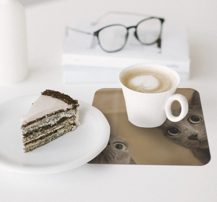 Ljubke mačke sodobni podstavki - TenStickers