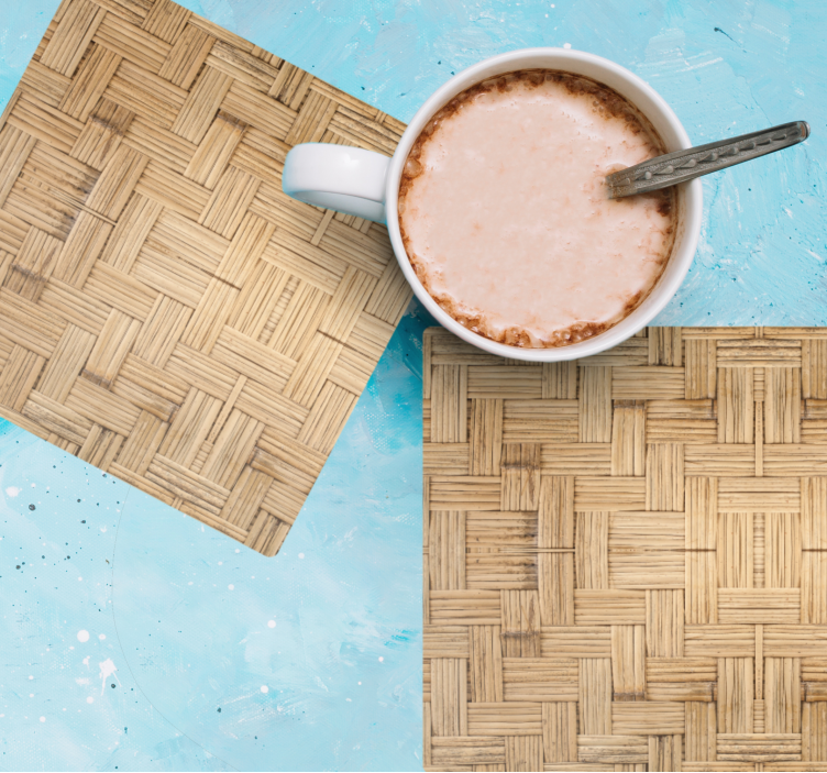 Tkana površina Podstavki s teksturnim učinkom - TenStickers