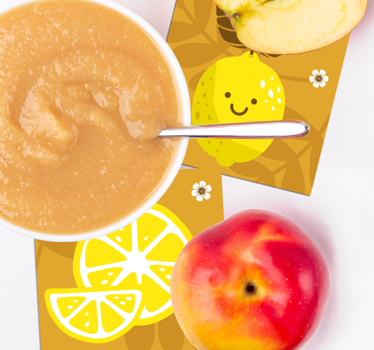 Risanka limone citrus podstavka - TenStickers