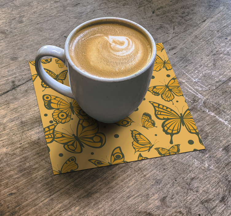 Modni metulji z vzorcem podstavka za metulje - TenStickers