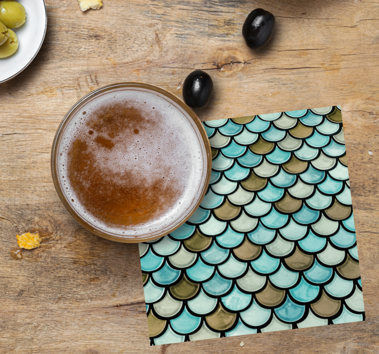 Tekstura zmajevih lusk - TenStickers