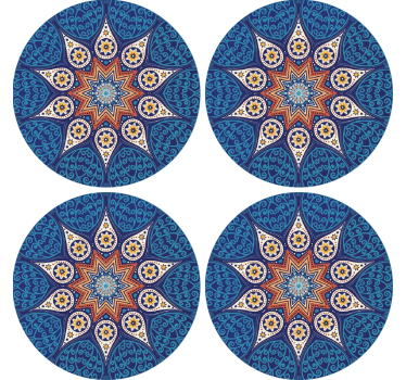 Mandlja mozaik pijača podstavku - TenStickers