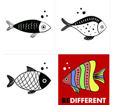Protipotresne ribe - TenStickers