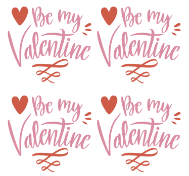 Grafika valentinovega srca podstavek za kozarce s citati - TenStickers