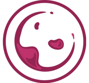 Stekleno vino označite sodobno pijačo za podstavek - TenStickers