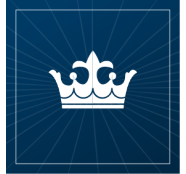 Crown emblem design podstavek za kozarce pivo - TenStickers