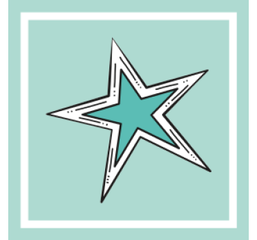 Star graphic accent podstavek za kozarce pivo - TenStickers