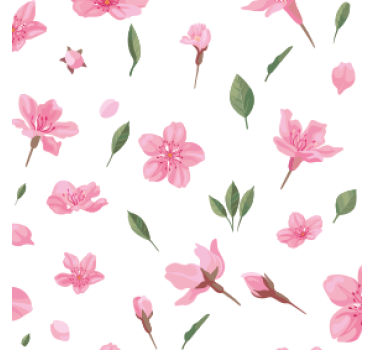 Floral inspired surface podstavek za kozarce pivo - TenStickers