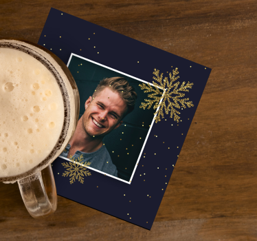 Božični okvir s foto personaliziranimi podstavki - TenStickers