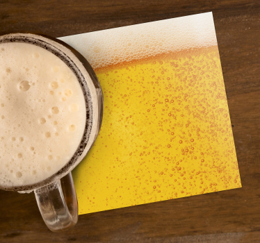Coaster pivske teksture - TenStickers