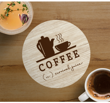 Kava - preživetje sok reki podloga - TenStickers