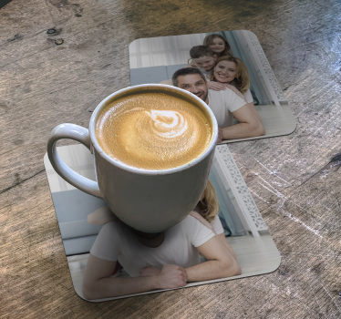 Osebno posodo za pijače za družinske fotografije - TenStickers