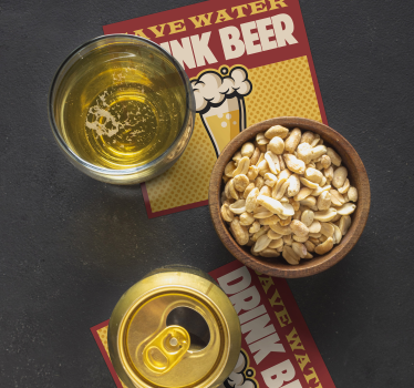 Prihranite vodo piti pivo citiranje podmorja - TenStickers