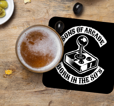 Sinovi izrekov 80-ih podloga - TenStickers