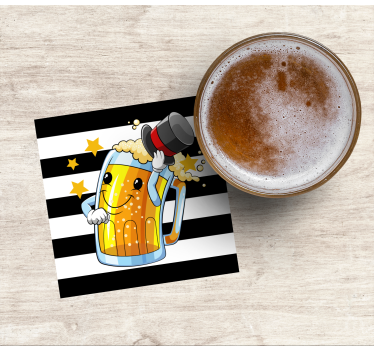 Smešno pivske podstavke za pivsko oblikovanje - TenStickers