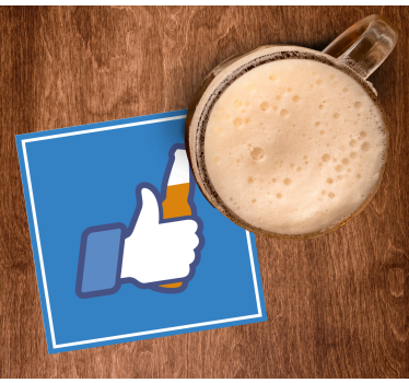 Thumbs up beverage podstavek za kozarce pivo - TenStickers