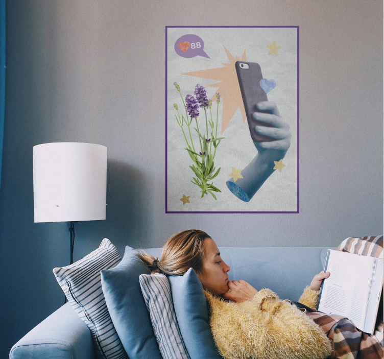 Tiskanje plakatov digitalnega življenja - TenStickers